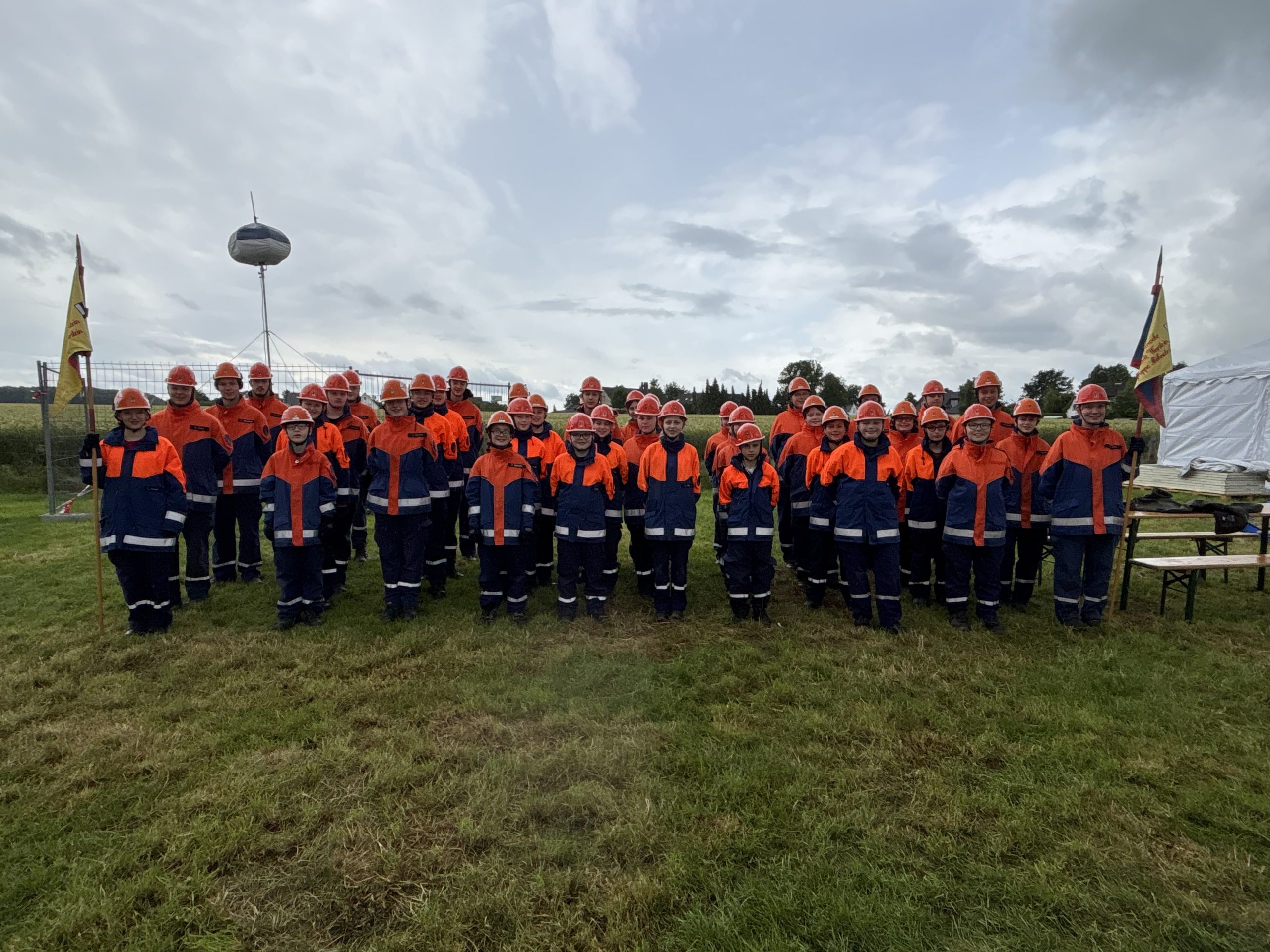 Jugendfeuerwehr Gruppenfoto